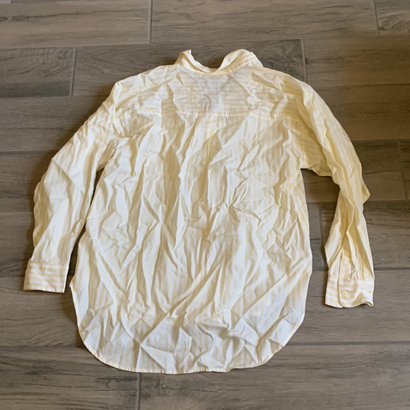 Loft yellow stripe button up - Picture 4 of 4